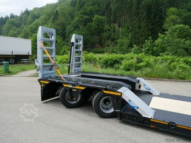 Dieplader oplegger DOLL Tiefbett T2E-S3FS21 panther FORST