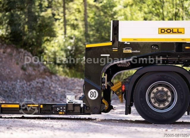 Dieplader oplegger DOLL Tiefbett T2E-S3FS21 panther FORST