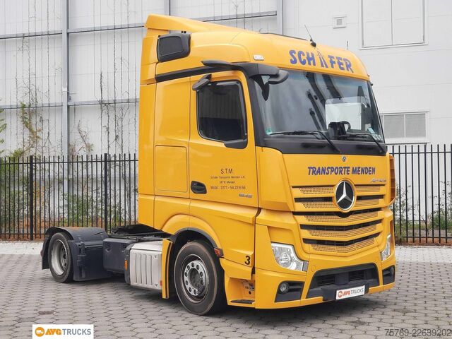 Volymdragbil MERCEDES-BENZ 1845 LS ACTROS Retarder PPC Luftfederung VA+HA