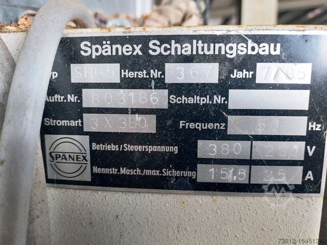 Houtversnipperaar Vecoplan + Spänex VAZ 145/135