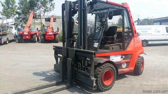 LPG gaffeltrucks Linde H80T-02
