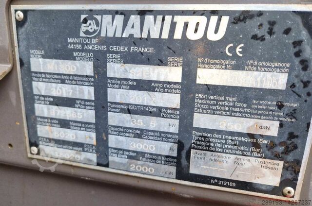 Frontstapler Manitou MI30 D 3t Diesel