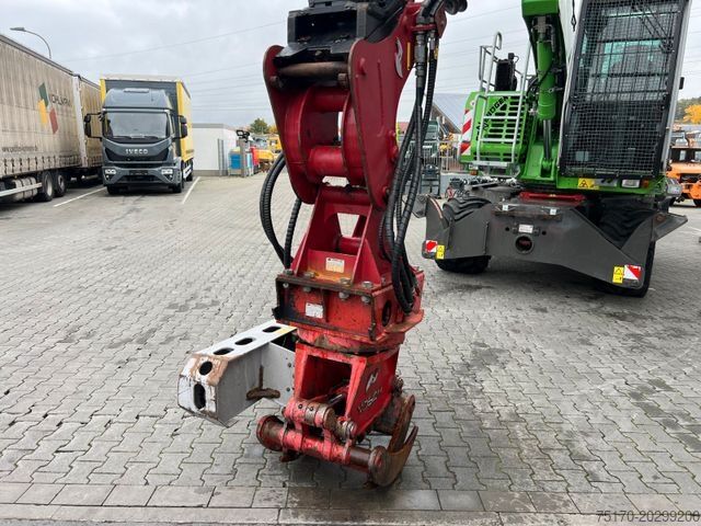 Excavator pe roți SENNEBOGEN 718 / inkl. Vosch Fällzange / nur 1.965h!