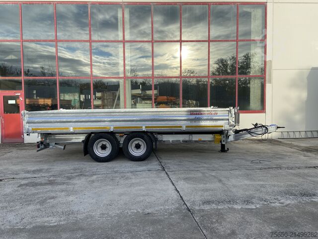 Przyczepa wywrotka Möslein TTD 11 Breite Reifen  5,70 lang  Kipper Tieflader, Breite Reifen, 5,70 m lang-- Neufahrzeug --