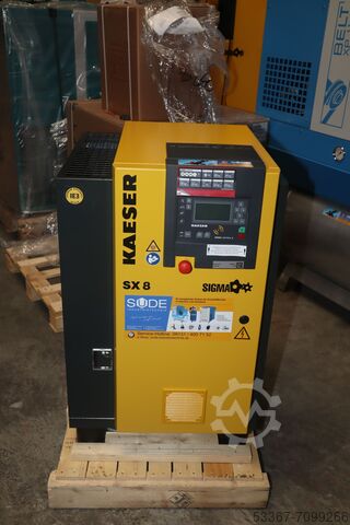 5,5 kW schroefcompressor KAESER SX 8 (10 bar)