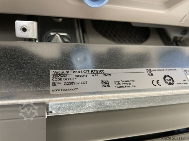 Digitalni Ricoh Pro 8220 incl. Fiery, Finisher, Paperdeck