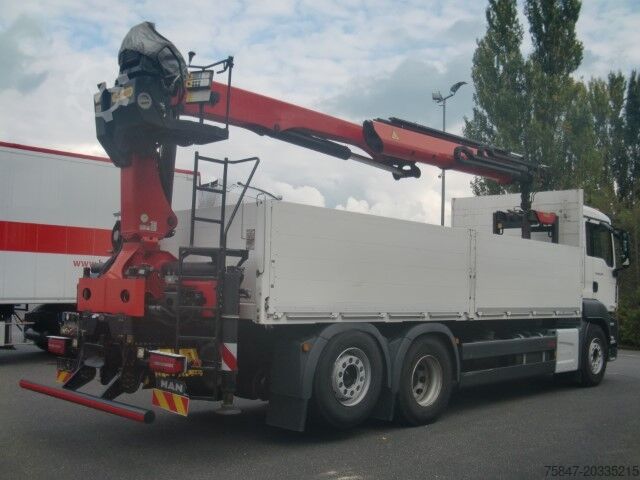 Lastbilskran MAN TGS 26.530 6x2-4 LL Baustoff Palfinger