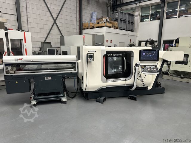 Centrum tokarsko-frezarskie cnc DMG MORI CTX alpha 500