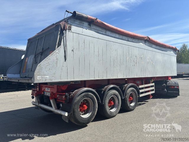 Tippsemitrailer  Semitrailer Tipper Alu-square sided body 40m³