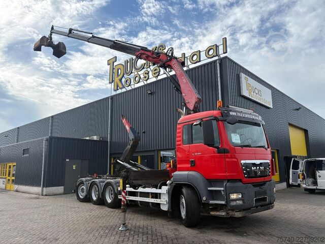 Kraanwagen MAN TGS 35.400 + FASSI 195 4x + DALBY HOOK 30TON + ...