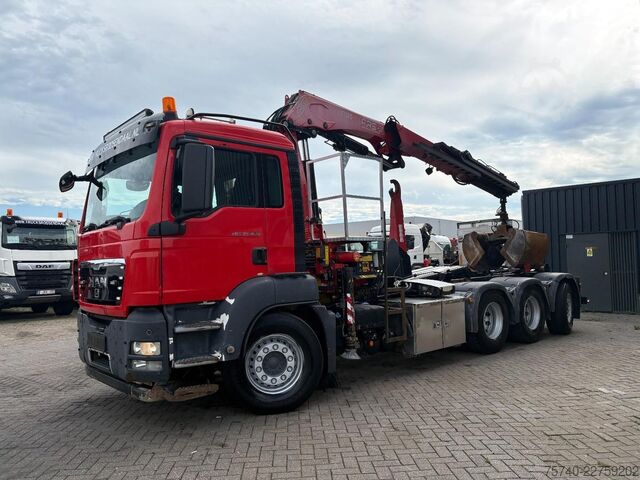 Kraanwagen MAN TGS 35.400 + FASSI 195 4x + DALBY HOOK 30TON + ...
