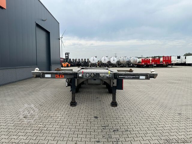 Transport af containere Van Hool 20FT/30FT ADR CHASSIS / galvanized / BPW DRUM /...