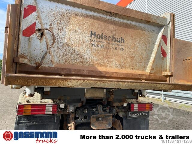 Billenő teherautó Mercedes-Benz Actros MP III 3544/8x4/4, 3 Pedale