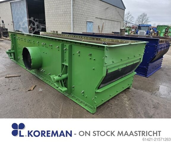 Máquina cribadora Främbs & Freudenberg 14/50-2 + 16/50-2  Screening machine Främbs & Freudenberg 14/50-2 + 16/50-2