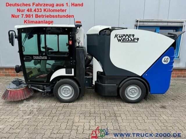 Barredora de calzadas Boschung Boschung S2 URBAN Sweeper - EURO 6 - Klima