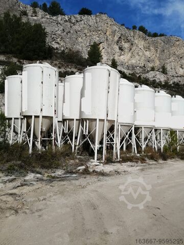 SILO DE CONSTRUÇÃO, MÓVEL, TRANSPORTE, KNAUF, FIORE IMPIANTI