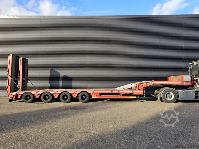 Düşük yükleyici Faymonville F-S44-/ 4 x STEERING / HYDRAULIC RAMPS / EXTEND...