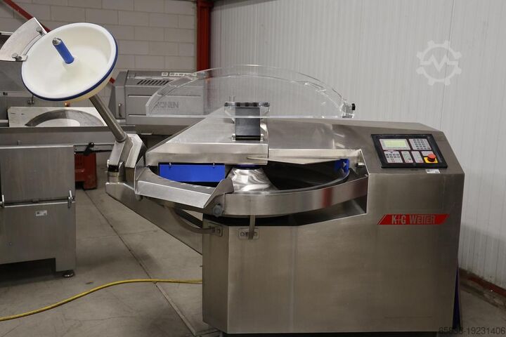 KG Wetter 120L komsnijder met afvoer KG Wetter 120L bowl cutter with discharge