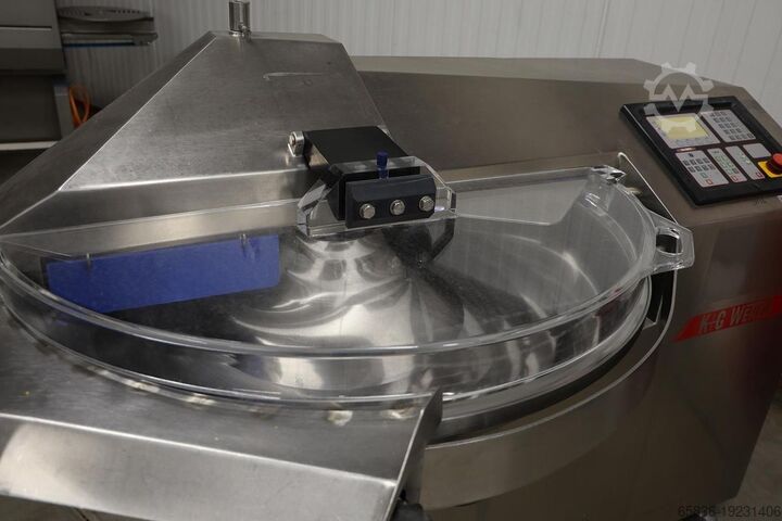 KG Wetter 120L komsnijder met afvoer KG Wetter 120L bowl cutter with discharge