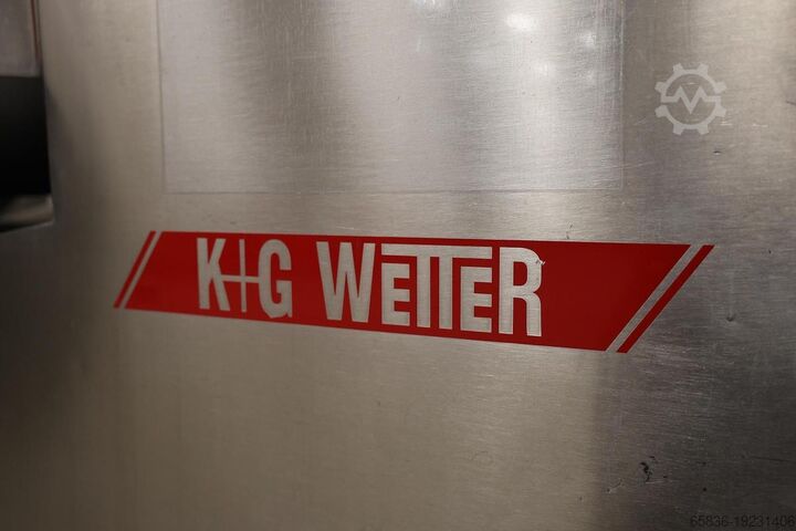 KG Wetter 120L komsnijder met afvoer KG Wetter 120L bowl cutter with discharge
