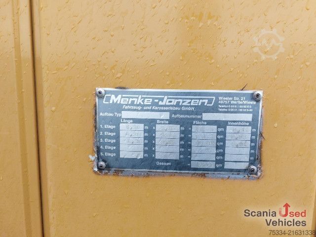 Cattle truck Scania G 440 LB4x2MLB Clutch new!!! 3 Stock Menke Janzen