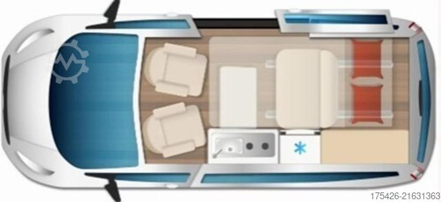Campervan BÜRSTNER B66 UV 532 Copa *COPA + Anhängerkupplung*