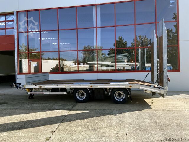 Remorque porte-engins surbaissée Möslein TT19 - 7,2  19 t Tandemtieflader, Luftgefedert, NEU