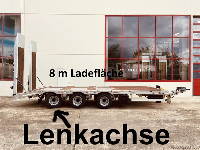 Remorque porte-engins surbaissée Möslein TT 31  31 t Tridem- Tieflader 3 Achs, 8 m LadeflächeNeufahrzeug