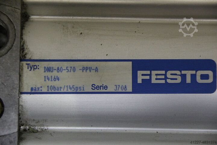 Cilindros pneumáticos Festo DNU-80-570-PPV-A