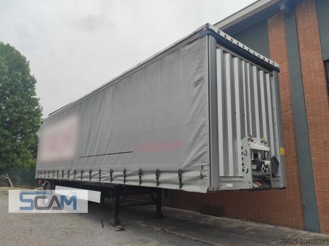 Einachsiger Sattelauflieger Krone MONOASSE 11m | Sterzante Tridec | Sponda