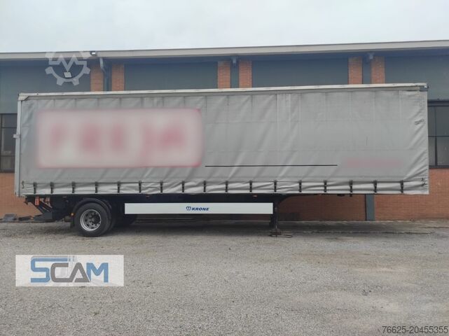 Einachsiger Sattelauflieger Krone MONOASSE 11m | Sterzante Tridec | Sponda