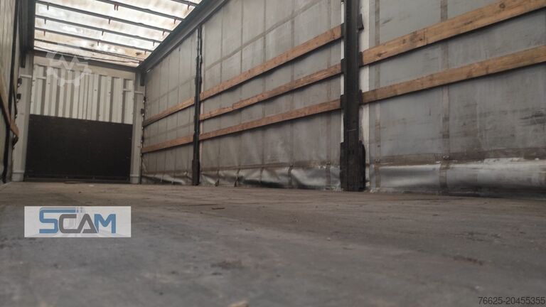 Einachsiger Sattelauflieger Krone MONOASSE 11m | Sterzante Tridec | Sponda