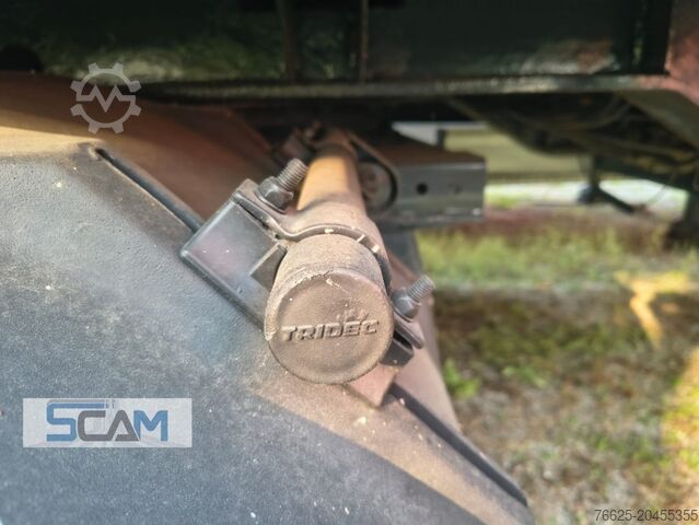 Einachsiger Sattelauflieger Krone MONOASSE 11m | Sterzante Tridec | Sponda