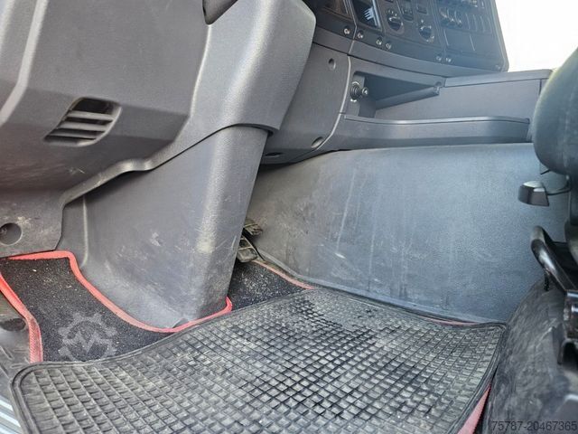 Φορτηγό πλατφόρμα με μουσαμά SCANIA G410 Volumen, Edscha, Hubdach+Tandemhänger