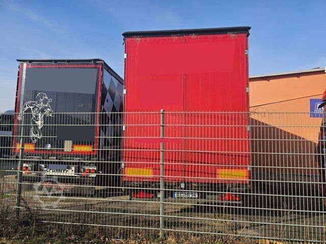 Φορτηγό πλατφόρμα με μουσαμά SCANIA G410 Volumen, Edscha, Hubdach+Tandemhänger