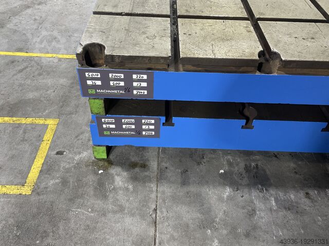 Klemplaat 4010 x 2000 (4 stuks) Stolle RDG