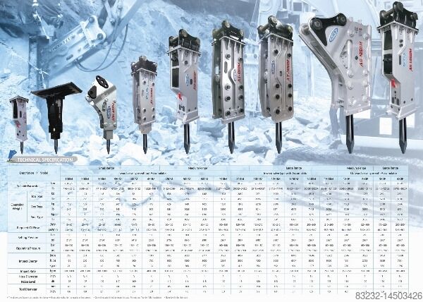 Hammer AJCE ABH400M JCB 3cx 4cx