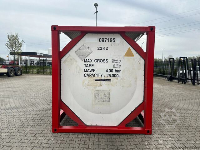 Tankcontainer Welfit Oddy 20FT ISO / 24.970L / 1-COMP.  / T11 / 22K2 / va...