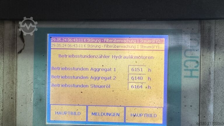 Hydraulische Presse ALIKO 12800 x 3000 to