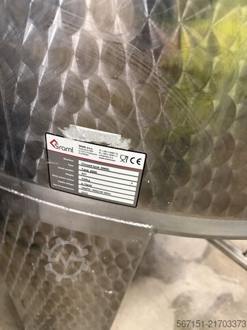 2000 liter vat sram Tank