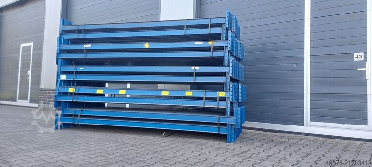 High-bay warehouse Pallet rack traverse SSI Schäfer P350 / INP: 80 x 42 mm / lichte Weite: 2.700 mm