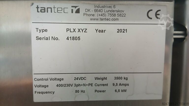 Forbehandlingssystem Tantec Plazma PLX XYZ