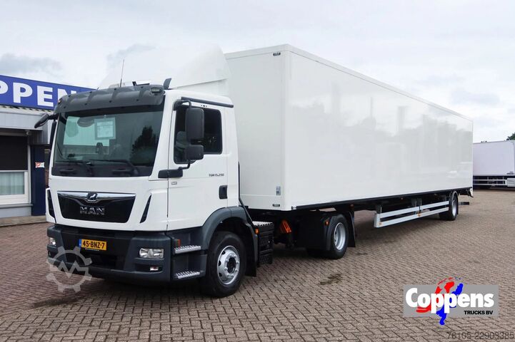 Standardni SZM MAN TGM 15.290 Trekker + Heiwo city trailer geisole...
