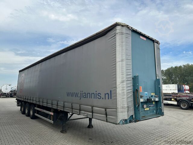 Przesuwne plandeki Groenewegen DRO-14-27 BPW-drum / NL-trailer
