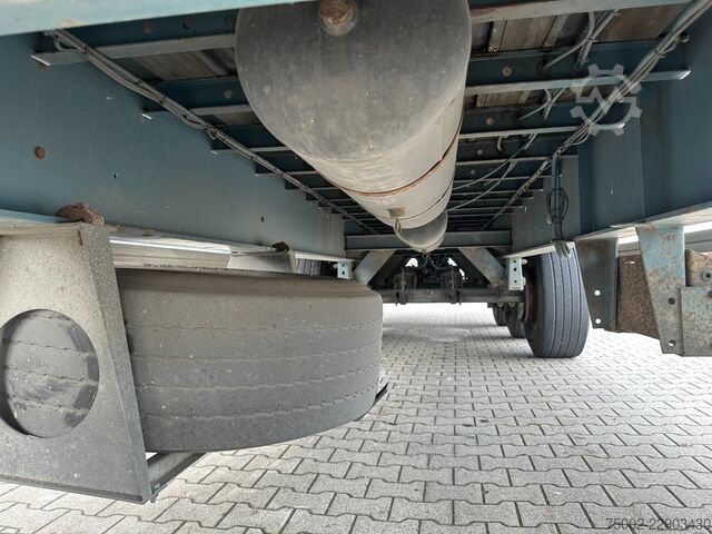 Przesuwne plandeki Groenewegen DRO-14-27 BPW-drum / NL-trailer