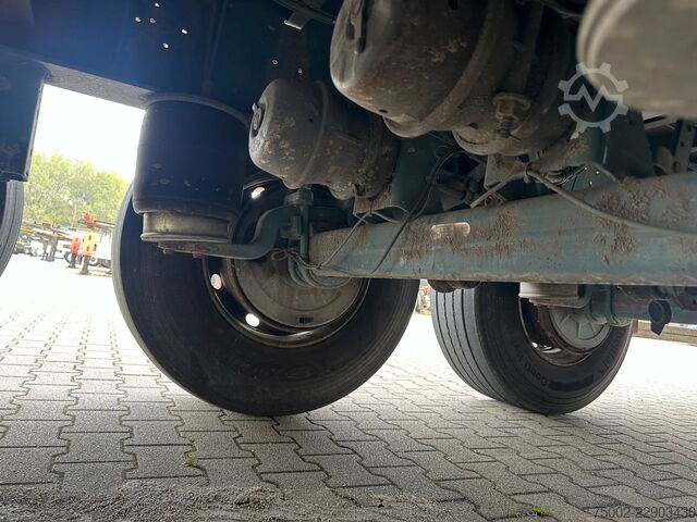 Przesuwne plandeki Groenewegen DRO-14-27 BPW-drum / NL-trailer