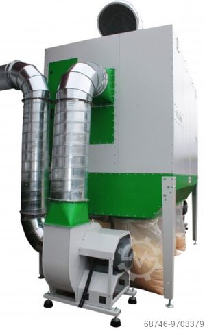 Stationair afzuigsysteem 13450 m3/h Holzing RLA 450 VIBER Power 13450 m3/h