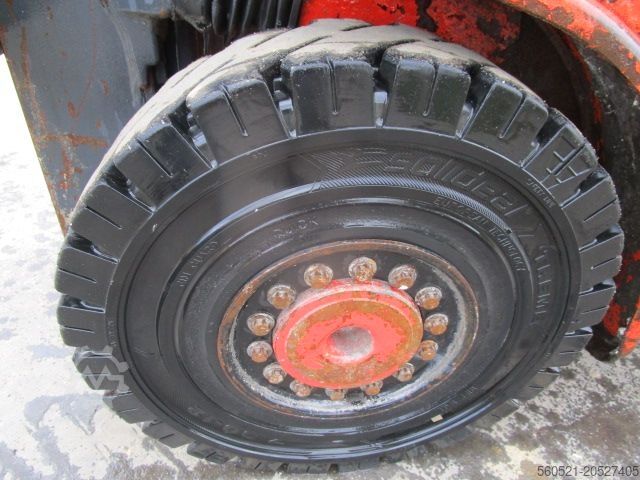 Dízel targoncák Linde H25D-03 - Triplex-Freihub 4,7m + Seitenschieber