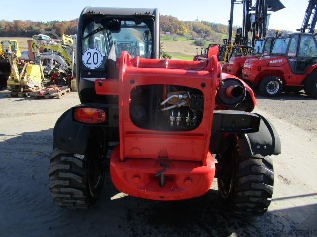 Merev teleszkópos rakodógép Manitou MT 625 - 6m - 2,5 Ton. mit Palettengabel + Schnell