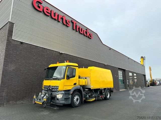 Veegmachine Mercedes-Benz Arocs 1824 4X2 BEAM A9000 SWEEPING TRUCK/ KEHRM...